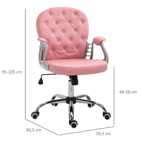 Toimistotuoli Elegance Rosa