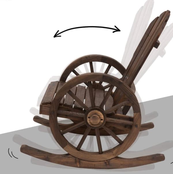 Keinutuoli "kärrynpyörät"