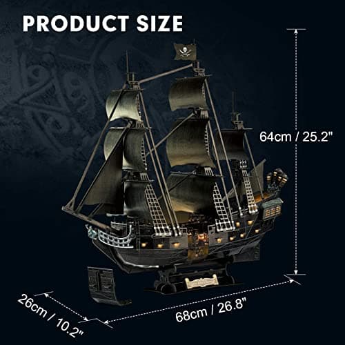 Queen Anne's Revenge pienoismalli