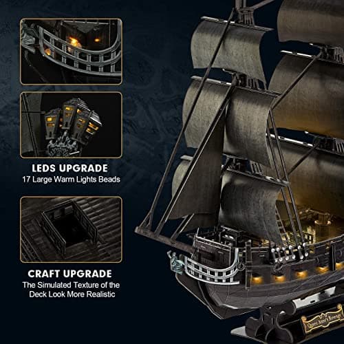 Queen Anne's Revenge pienoismalli