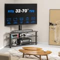 Pikkukuva 9 / 10: Tv-teline 32-70" lasihyllyillä