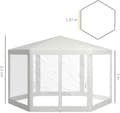 Pikkukuva 6 / 6: Paviljonki hyttysverkolla 394x341,2x250 cm