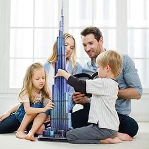 Dubai Burj Khalifa Led pienoismalli
