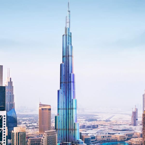 Dubai Burj Khalifa Led pienoismalli