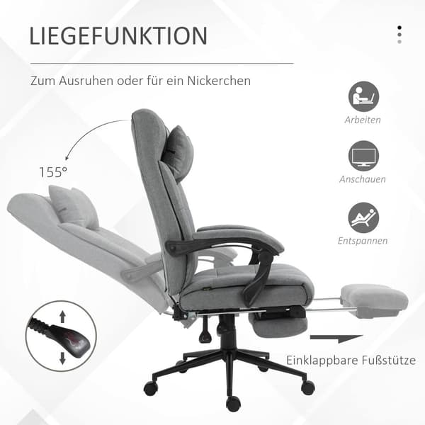Toimistotuoli Grey 150 kg