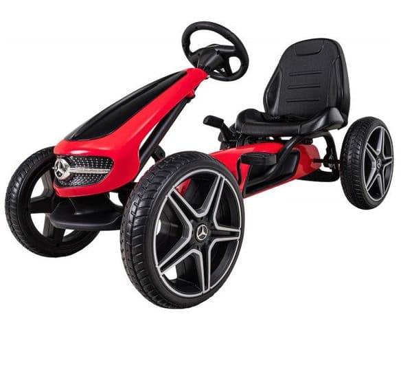 Mercedes-Benz Go-Kart red