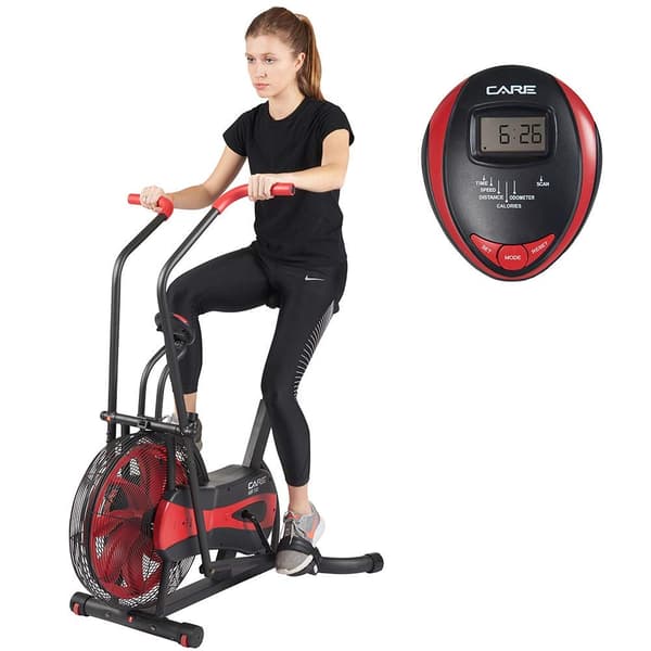 Kuntopyörä ilmavastuksella 2in1