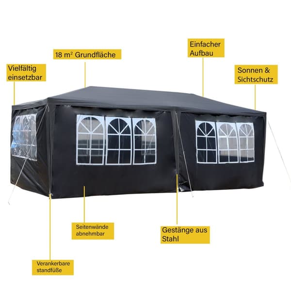 Paviljonki 6x3 m
