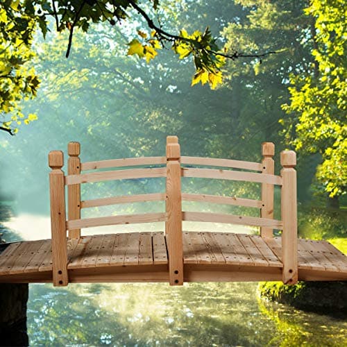 Puusilta 150 x 67 x 55 cm (Natur)