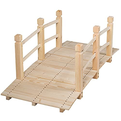 Puusilta 150 x 67 x 55 cm (Natur)