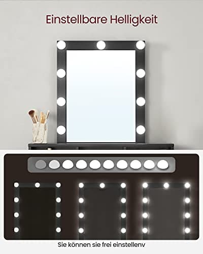 Peilipöytä Led -valoilla