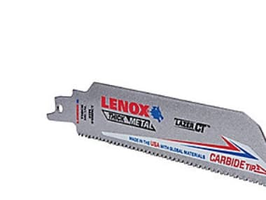 Lenox tigersågblad 152mm - LAZER CT 152x25x1.3mm 8TPI t/metall/gjutjärn 6108RCT 1st