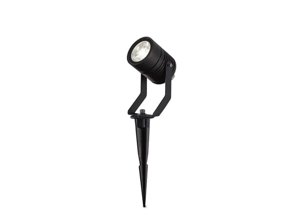 Nedis ZBLOS10RGBW3, Utendørs bakkebelysning, Sort, Aluminium, IP65, Hage, Gressplen, Gangsti, Terrasse, Gulvmontering Sort