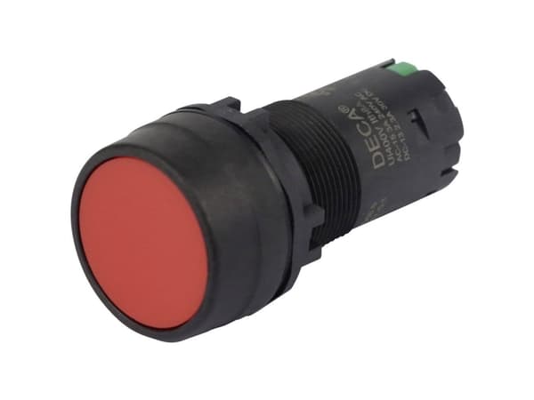 DECA CP2B-M1E10R Pressostat 400 V 8 A Rød Tastende (L x B x H) 29.9 x 20.5 x 55.5 mm 1 stk