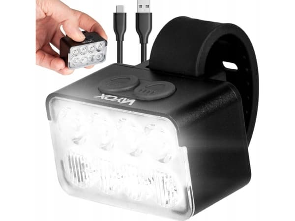 Vayox främre cykellampa 8xLED 900lm VA0151