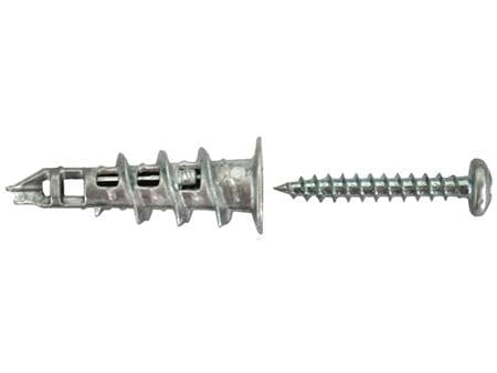 Kipsitulppa jet-drive w/screw 100kpl