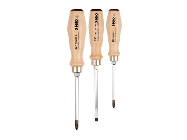 SCREWDRIVER SET FELO 3PCS