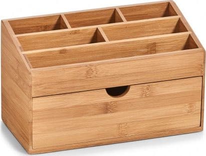 Zeller Zeller, Planlegger i tre med skuff, bambus
