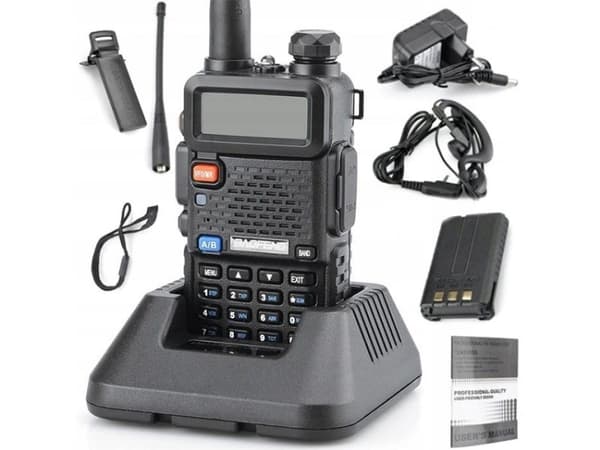 Baofeng VHF/UHF UV-5R HTQ dualband walkie-talkie