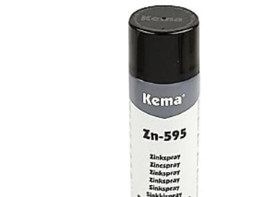 KEMA ZN-595 Zinkspray 500 ml med samma egenskaper som varmförzinkning.