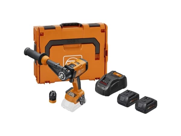 Fein ASCM 18-4 QMP AS 71161665000 Batteri slagboremaskine 18 V 5.0 Ah Litium inkl. ekstra batteri, Inkl. oplader, Kuffert