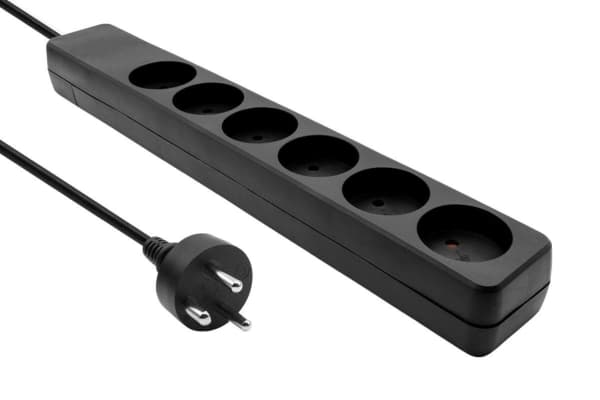 Microconnect MC-GRU0610DKB, 10 m, Indoor, Type K, Type K, Straight, Black