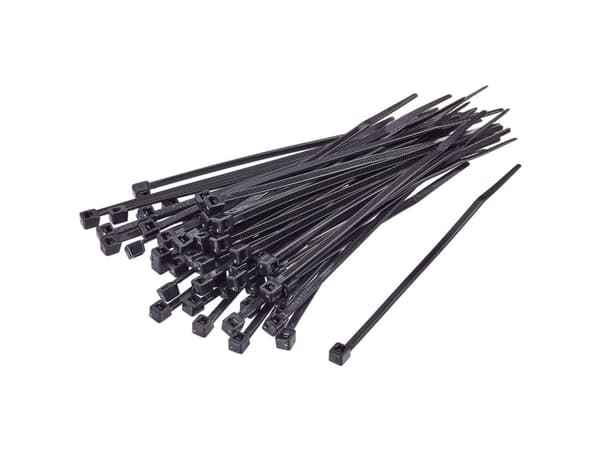 TRUKOMPONENTIT TC-12193260 TC-BT-550-4,8-UVB Nippuside 550 mm 4,8 mm Musta UV-stabiloitu 100 kpl