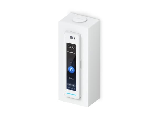 Ubiquiti UACC-Reader-Pro-JB-W, Mount box, White, Ubiquiti, UA-G2-Pro, UVC-G4 Doorbell Pro PoE Kit, Polycarbonate, 77.8 mm