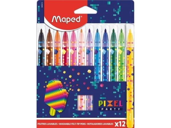 maped huopakärkikynät Moniväriset 2,8 mm:n huopakärkikynät