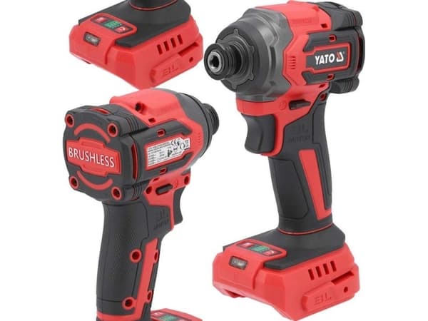 Yato slagnøkkel HEX-slagdriver Børsteløs motor 18V 230NM YATO karosseri
