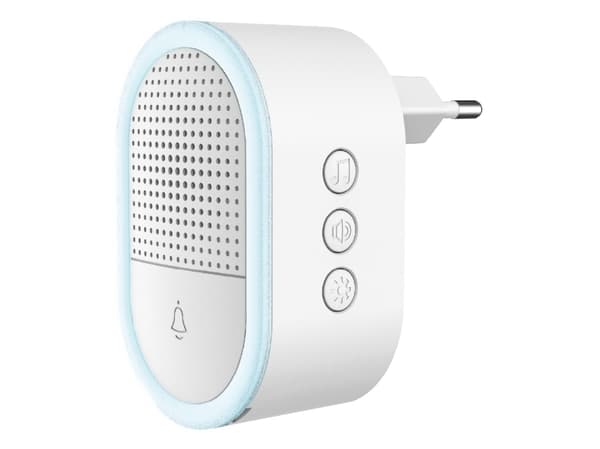 Beafon Chime 2, Hvid, Trådløs, 433 MHz, 100 m, Vekselstrøm, 100 - 240 V Vit