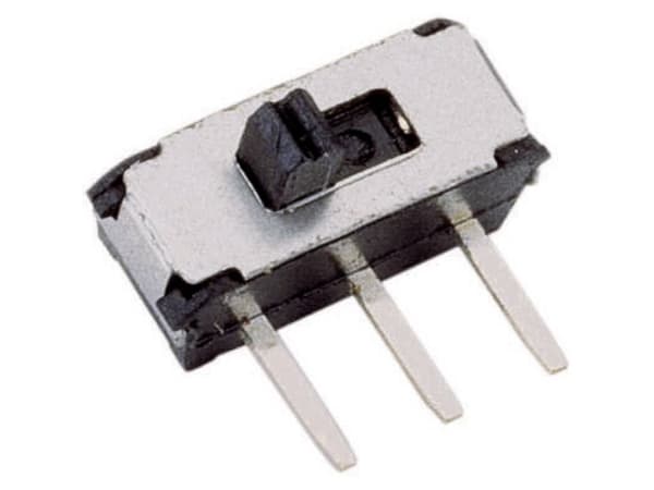 Liukukytkin 20 V/DC 0,1 A 1 x On/On 1 kpl.