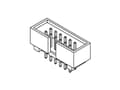 Miniatyrbild 2 av 2: Molex Inbyggd stiftlist (standard) 702463402 1 st Fack