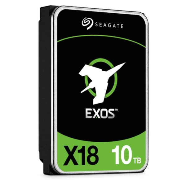 Seagate Exos X18 10 TB Hårddisk 3.5 SATA III ST10000NM018G Bulk