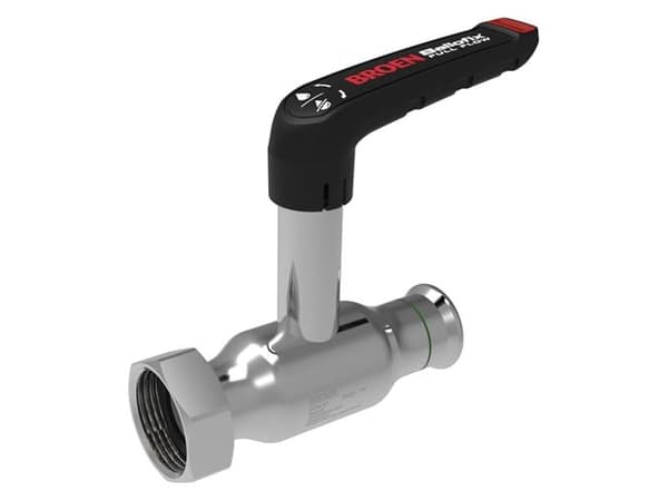Broen Ballofix Full Flow RF 18x3/4 SW DN15 hög spindel.