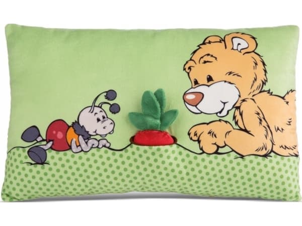 NICI 49449, Flerfarget, Rektangulær, Plysh, Dekorativ pute