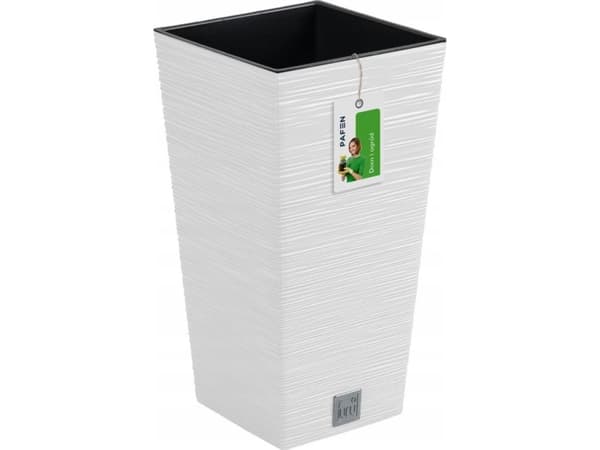 Prosperplast <div class="int_ce_html">FURU SQUARE blomsterpotte - hvit</div>