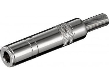 Goobay KS 63 MK, 6.35 mm, Rostfritt stål