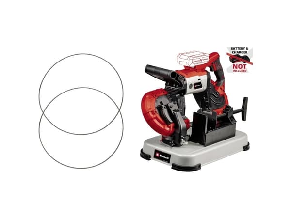 Einhell TE-MB 18/127, Vertikal bandsåg, 11,5 cm, 12,7 cm, 45 m/min, 120 m/min, 12,7 kg - SOLO
