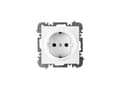 Miniatyrbild 4 av 5: Elektroplast Schuko Socket White