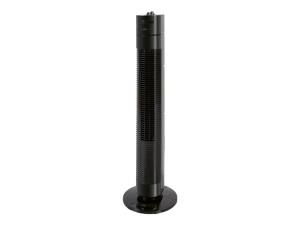Clatronic TVL 3770, Kodin tornituuletin, Musta, Lattia, 75°, Kääntyvä, 2 h