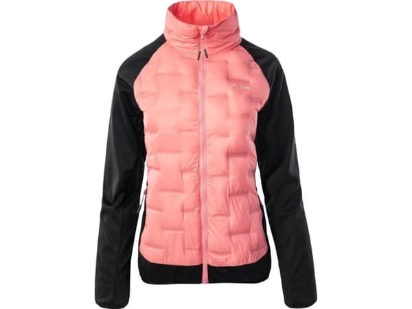 Elbrus KURTKA OCIEPLANA JULIMAR WO'S FLAMINGO PINK/BLACK L