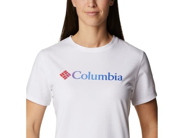Columbia Columbia Sun Trek W Graphic Tee 1931753101 białe S