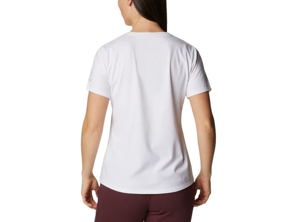 Columbia Columbia Sun Trek W Graphic Tee 1931753101 białe S