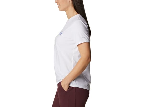 Columbia Columbia Sun Trek W Graphic Tee 1931753101 białe S