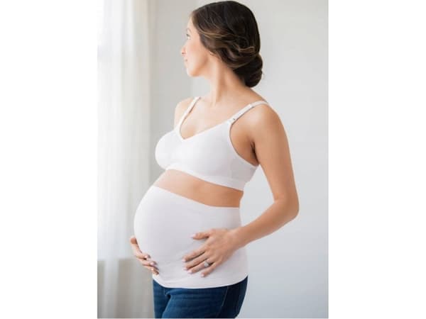 Medela gravidbelte MEDELA GRAVIDITETSBELTE, HVIT SØMLØS BELTE