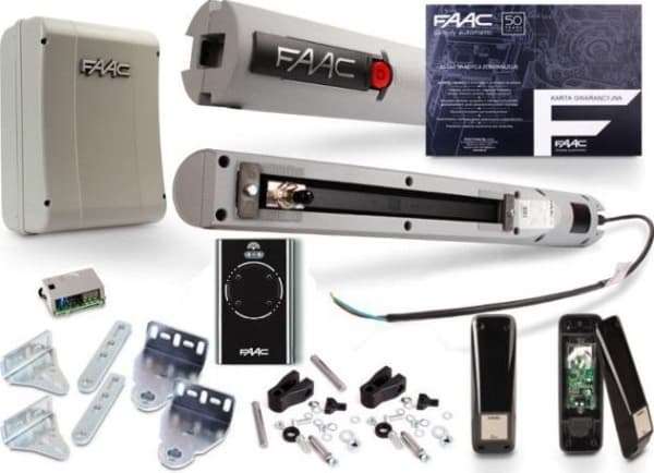 Handy 24V - FAAC S418 kit for 5.4m double-leaf gates