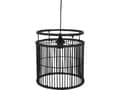 Miniatyrbilde 2 av 4: H&S Decoration hengelampe Bamboo LOFT taklampe, svart, gjennombruddsskjerm