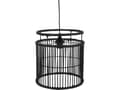 Miniatyrbilde 1 av 4: H&S Decoration hengelampe Bamboo LOFT taklampe, svart, gjennombruddsskjerm