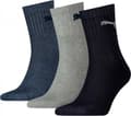 Miniatyrbilde 1 av 2: Puma Short Crew 3Pack unisex sokker marineblå, grå, størrelse 906110 58 39-42